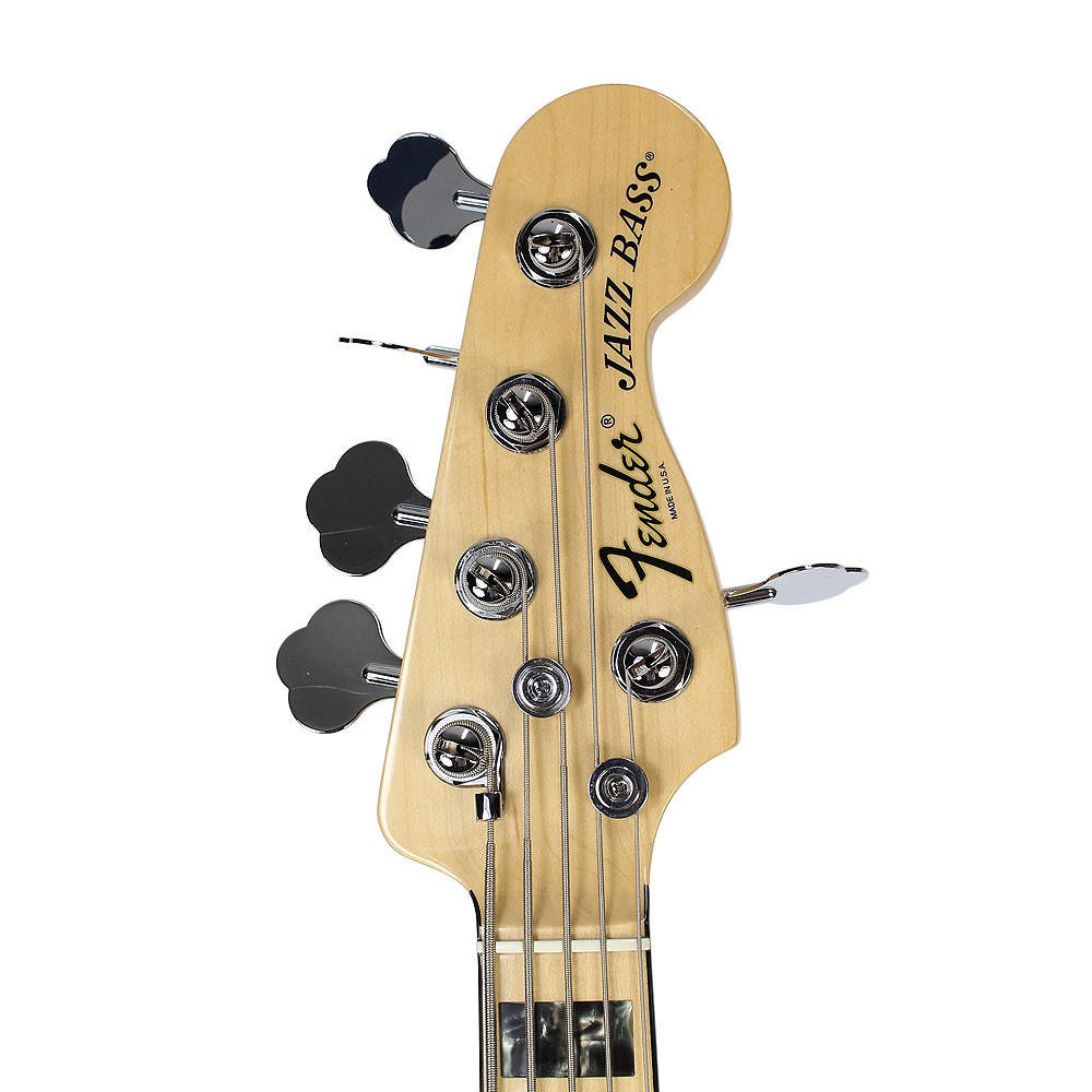 2013 Fender American Deluxe Jazz Bass V Natural Finish | Cream