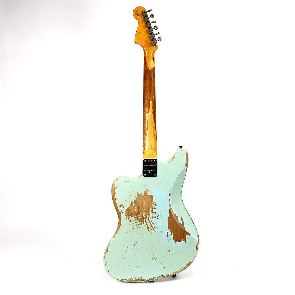 Fender Custom Shop '62 Jazzmaster Relic Electric Guitar Daphne