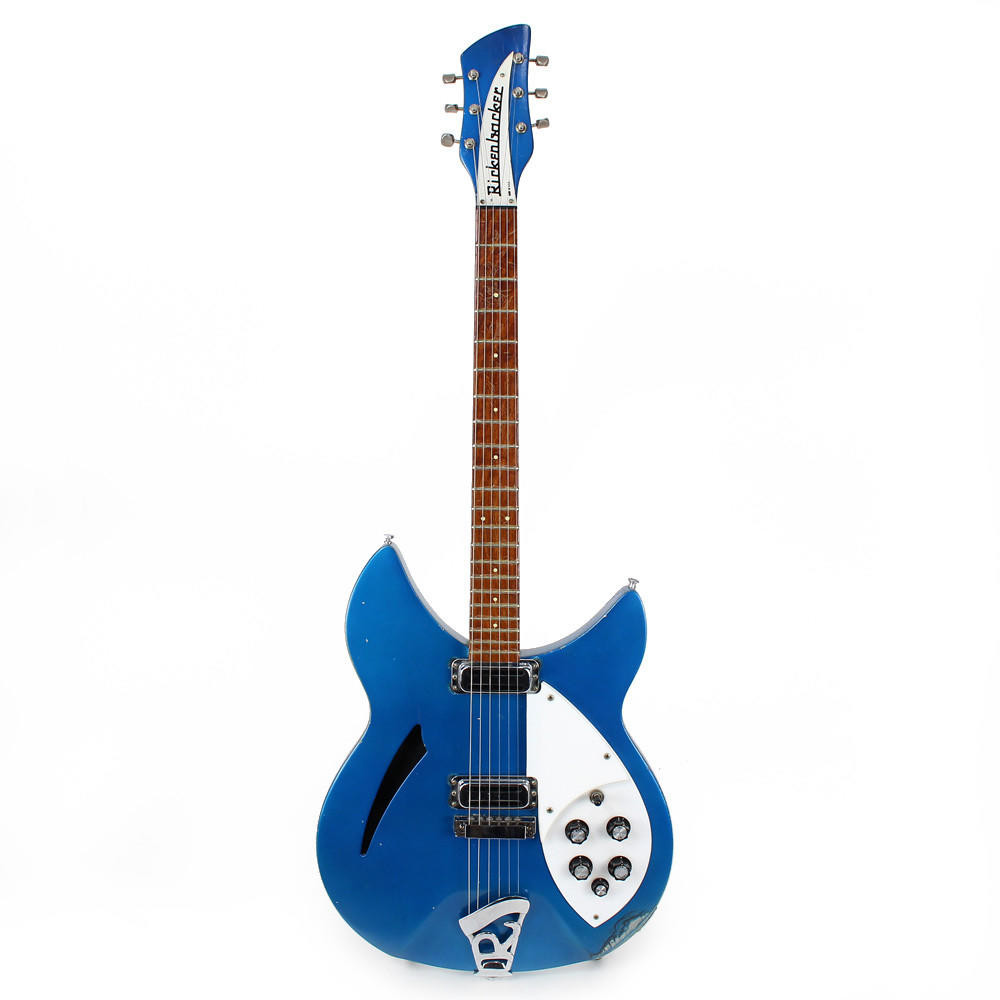 1967 Rickenbacker 330 in Refinished Blue | Cream City Music