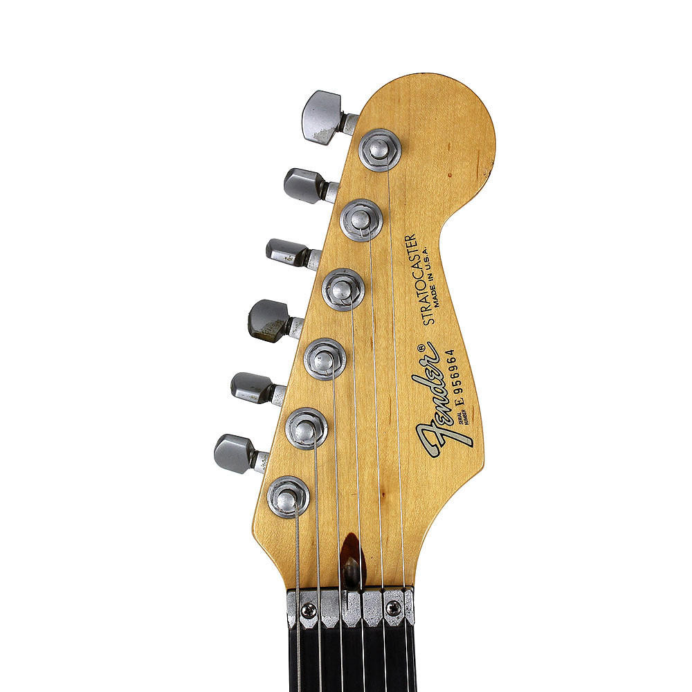 1989 Fender USA Made Stratocaster Plus Electric Guitar Burgundy