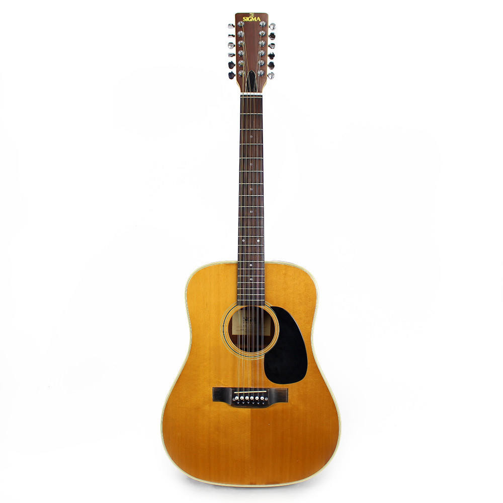 Used Sigma DR12-7 Dreadnought 12-String Acoustic Guitar in Natural