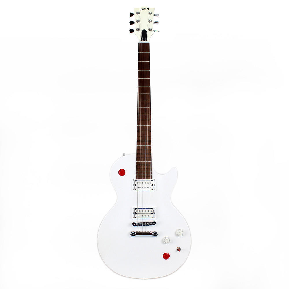 2011 Gibson Buckethead Les Paul Studio in Satin White | Cream City