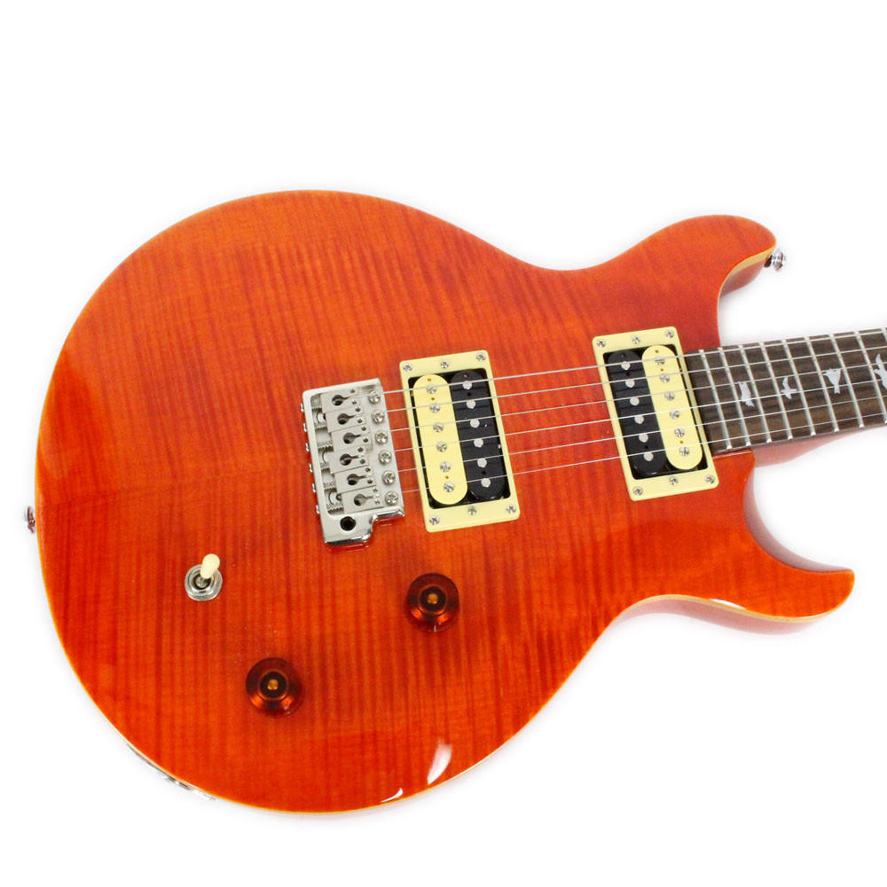 2010 PRS SE Santana Electric Guitar Orange | Cream City Music