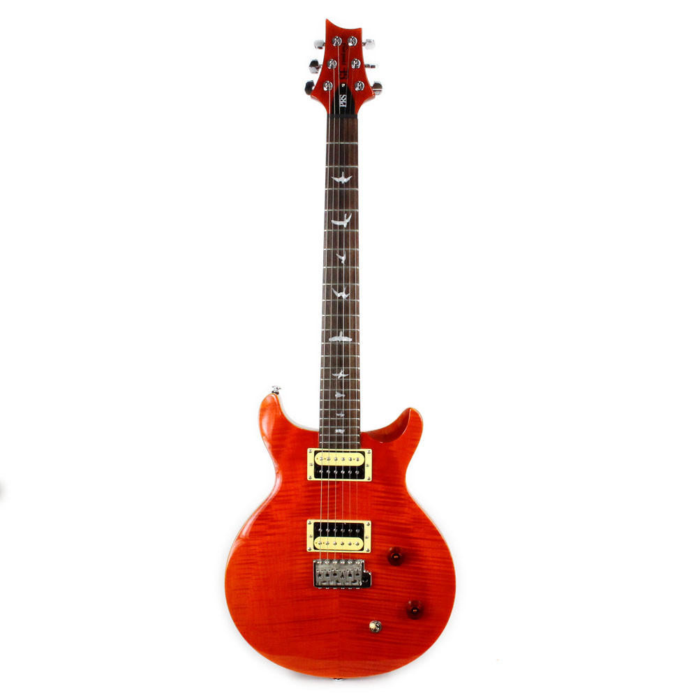 2010 PRS SE Santana Electric Guitar Orange | Cream City Music