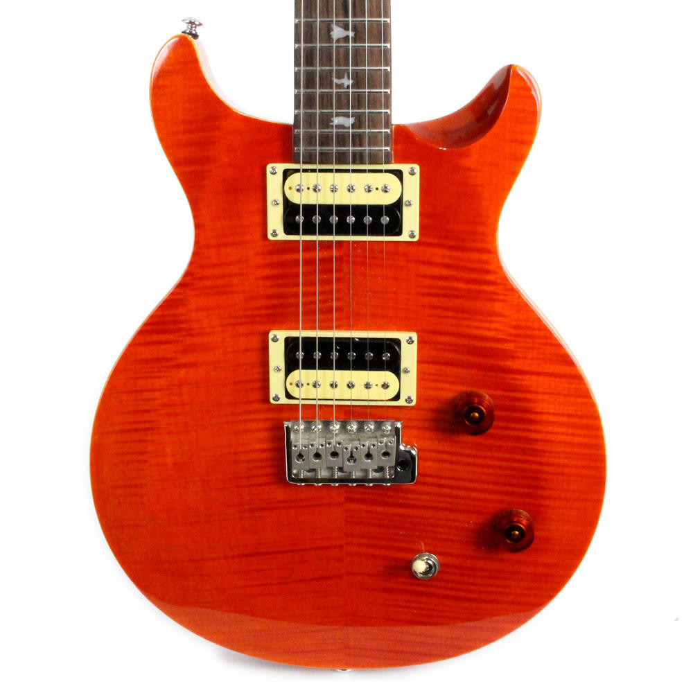 2010 PRS SE Santana Electric Guitar Orange | Cream City Music