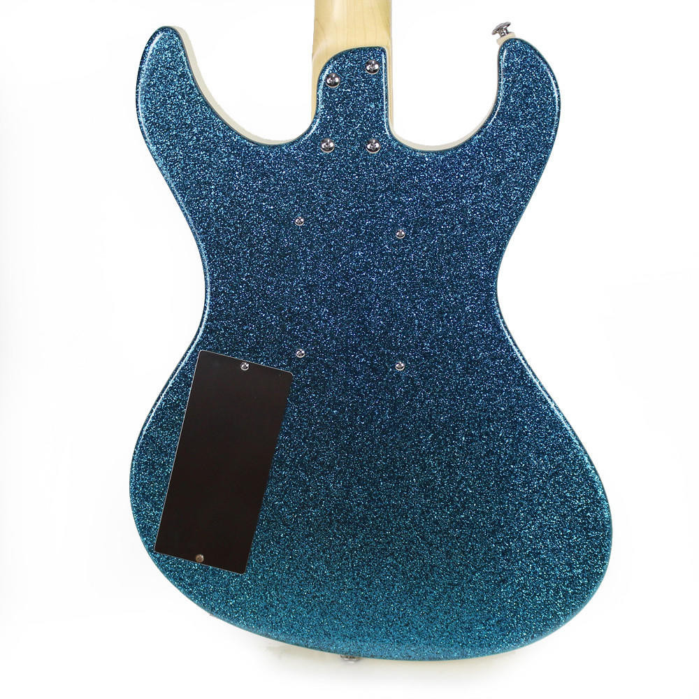 Used Danelectro Hodad Electric Guitar in Blue Sparkle | Cream City