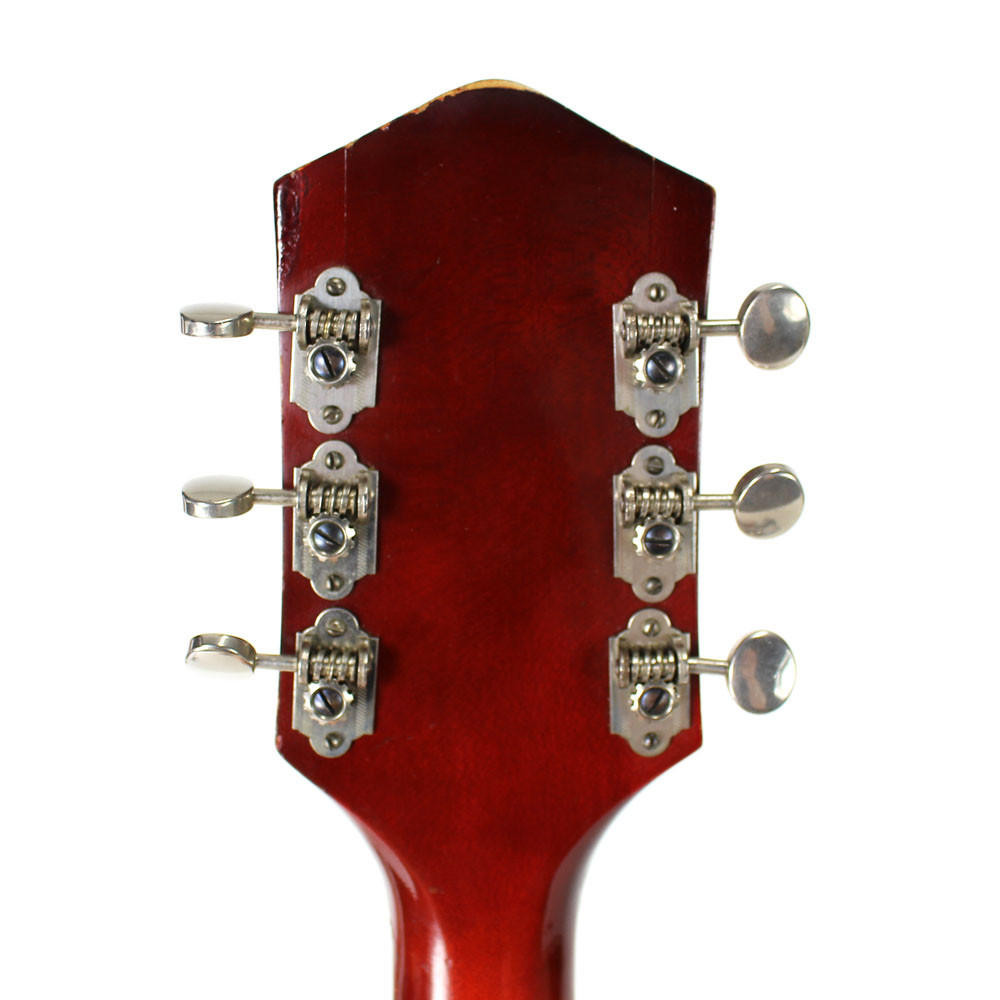 Vintage 1960s Silvertone Model 1454 Hollow Body Electric Guitar