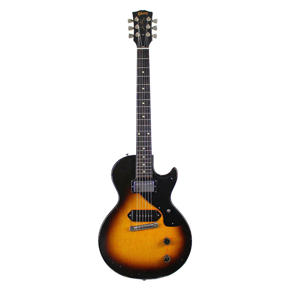 Vintage 1956 Gibson Les Paul Junior Electric Guitar Sunburst
