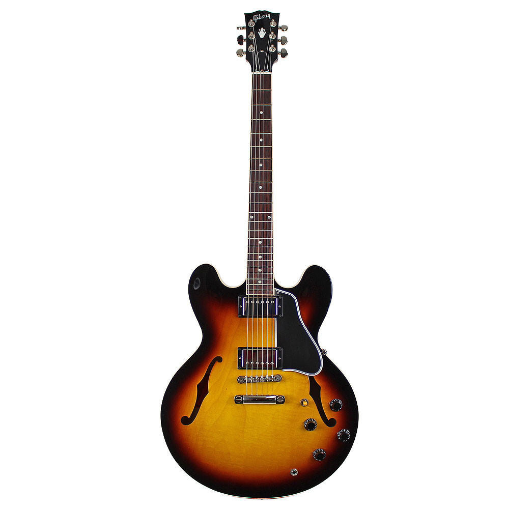 2010 Gibson Custom Shop ES-335 Dot Neck Electric Guitar Sunburst