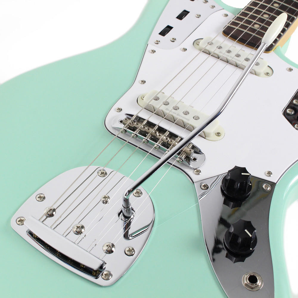 Used Squier Vintage Modified Jaguar in Surf Green | Cream City Music