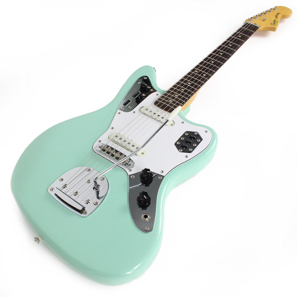 Used Squier Vintage Modified Jaguar in Surf Green | Cream City Music