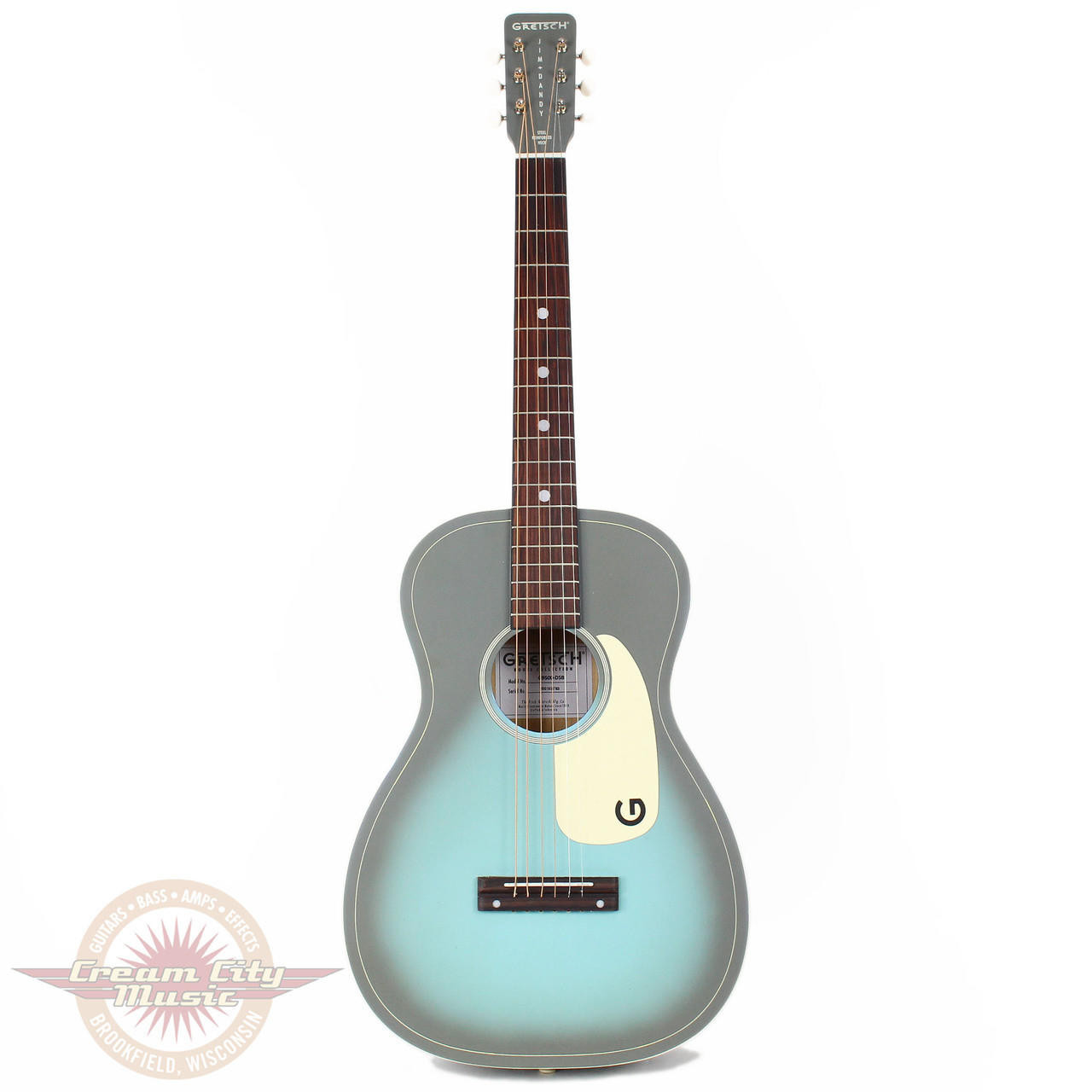 Gretsch G9500 Limited Edition Jim Dandy Flat Top in Delta Sky Blue