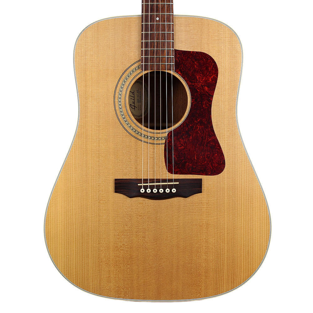 1997 Guild DV6 Dreadnought Acoustic Guitar in Natural | Cream City