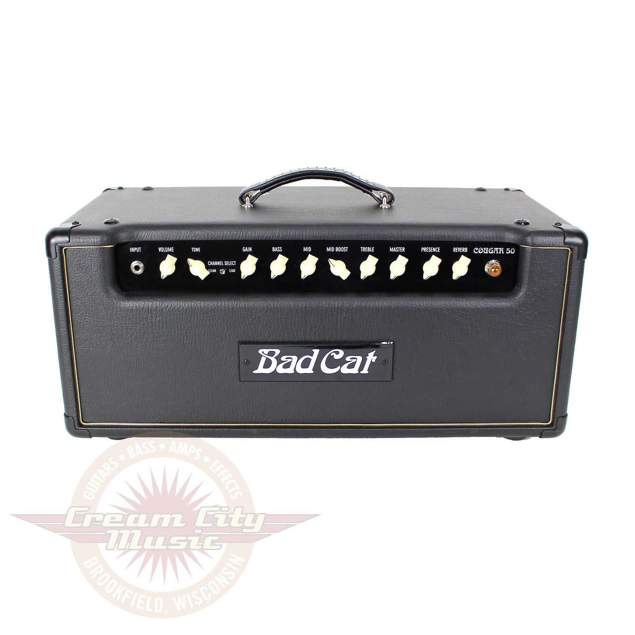 2013 Bad Cat Cougar 50H 50-Watt Tube Amp Head | Cream City Music