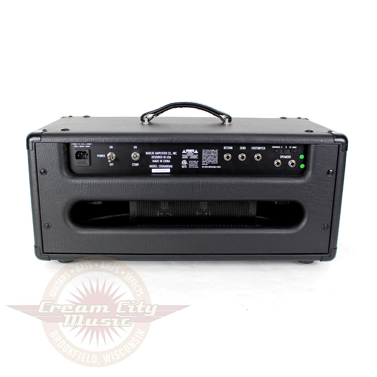 2013 Bad Cat Cougar 50H 50-Watt Tube Amp Head | Cream City Music
