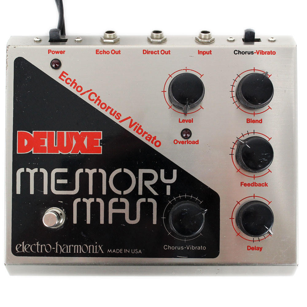 Vintage 1970s Electro Harmonix Deluxe Memory Man Delay Pedal Vintage 1970s Electro Harmonix Deluxe Memory Man Delay Pedal
