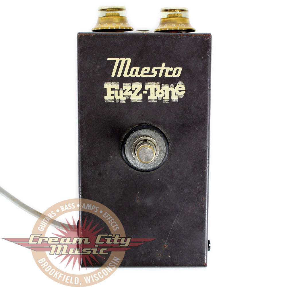 Vintage Maestro by Gibson FZ-1A Fuzz Tone Guitar Pedal | Cream