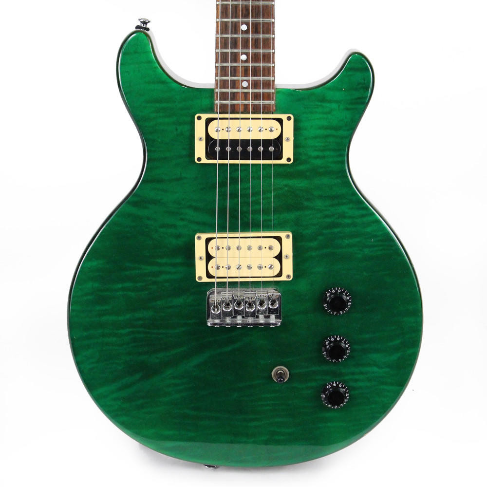 1980 Hamer Special w/ Flame Maple Top in Emerald Green | Cream