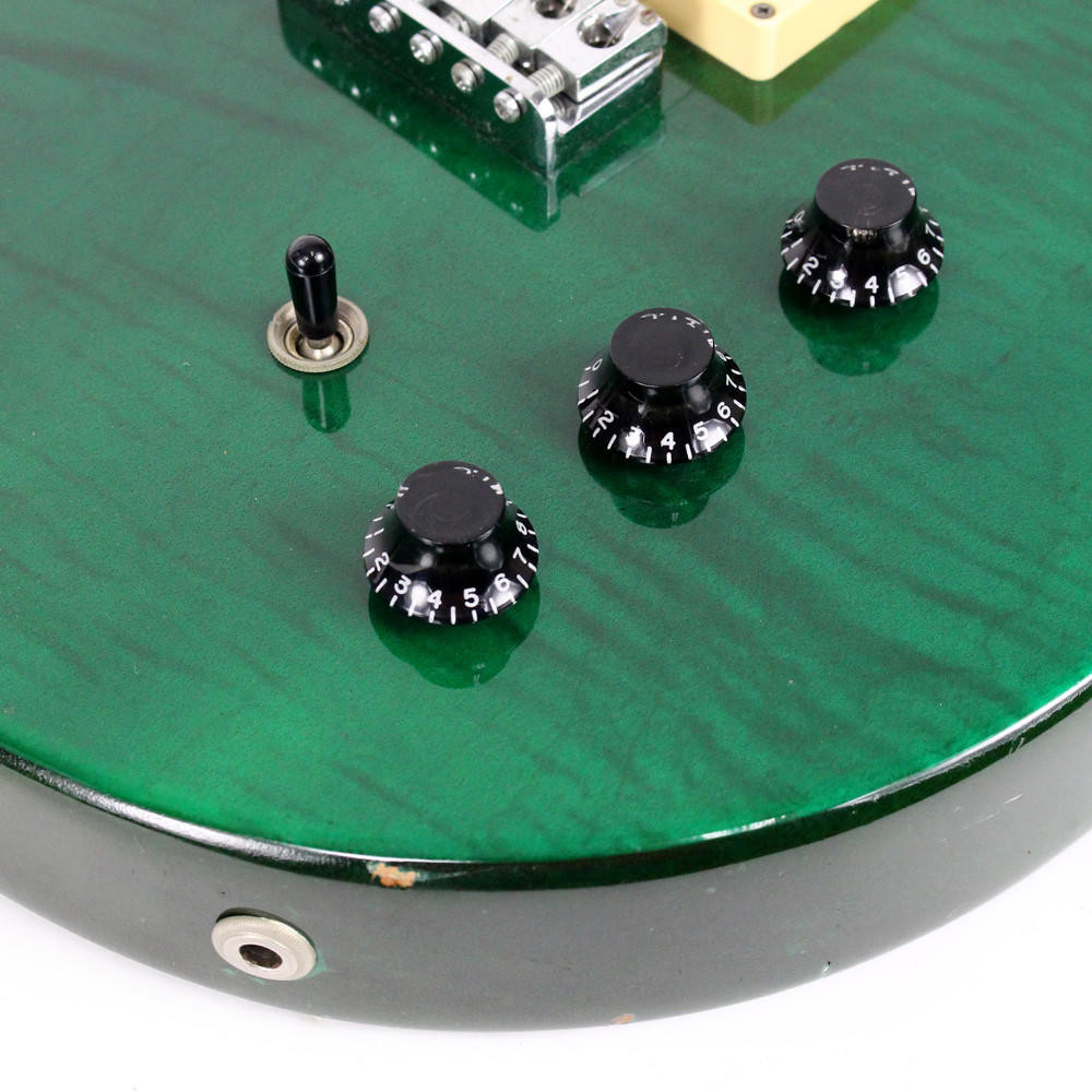 1980 Hamer Special w/ Flame Maple Top in Emerald Green | Cream