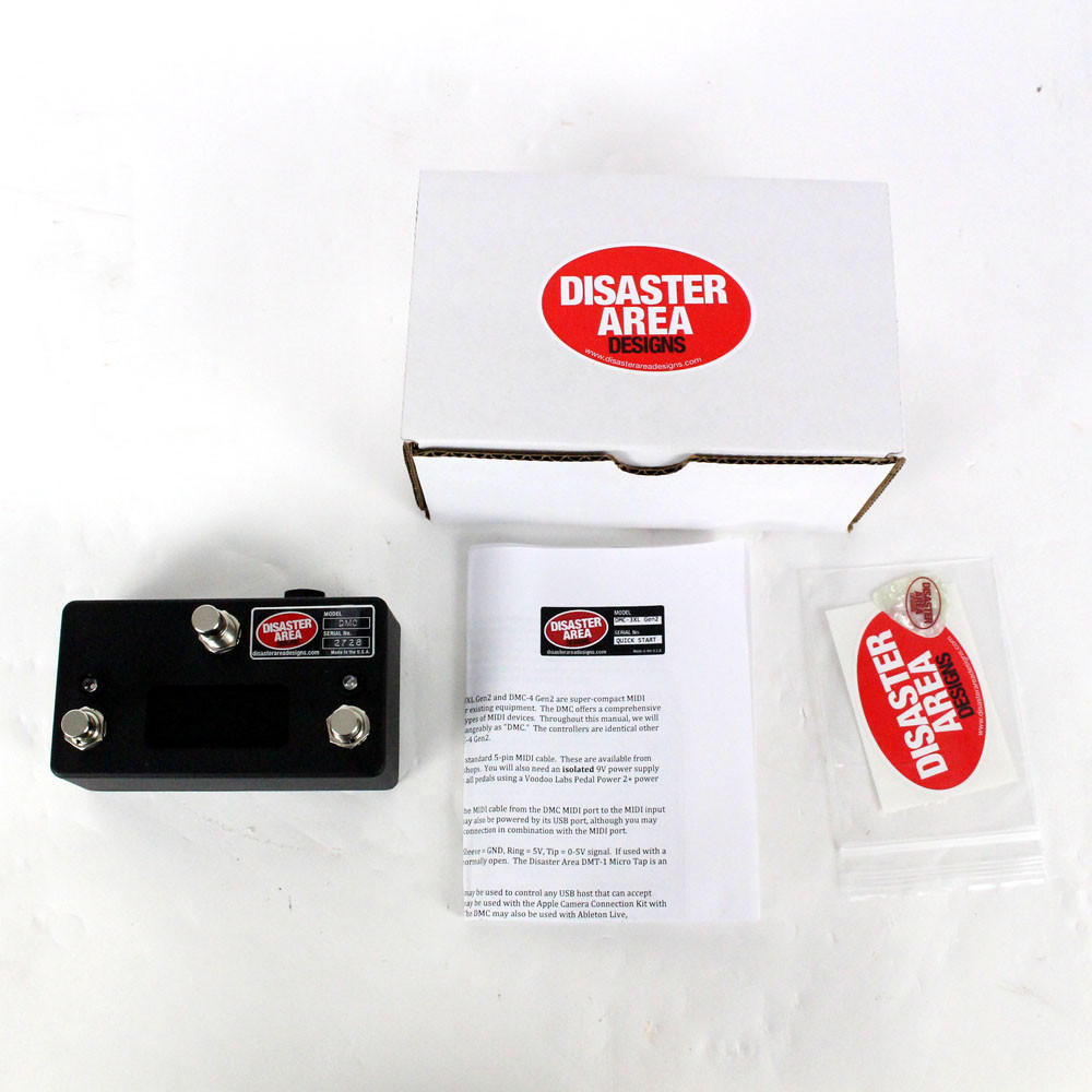 Disaster Area DMC-3XL Gen2 Midi Controller Guitar Pedal | Cream