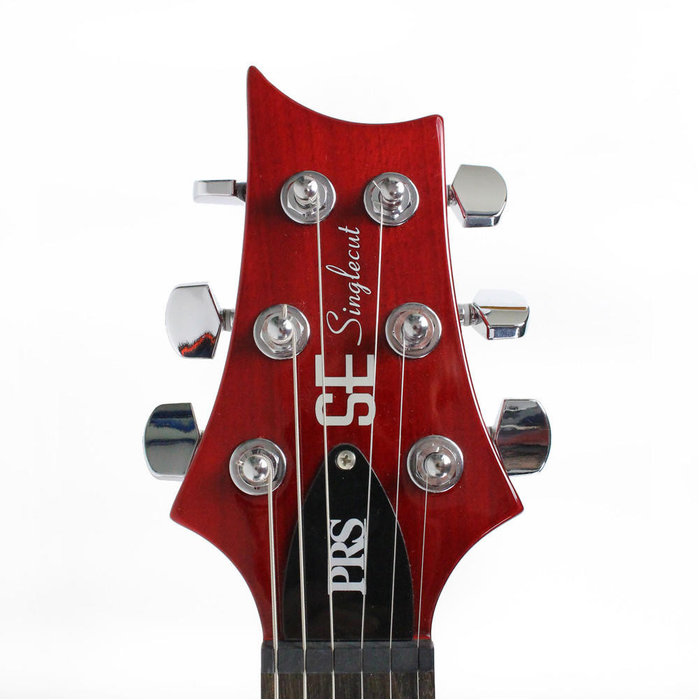 2010 Paul Reed Smith SE Singlecut w/ Flame Maple Top in Trans Red