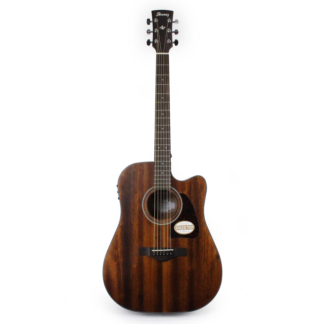 Ibanez AW54CEOPN Artwood Open Pore Solid Top Acoustic-Electric
