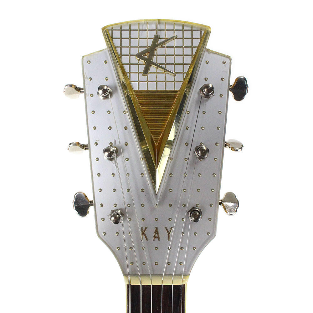 Vintage 1950's Kay K1700 Barney Kessel Pro Electric Guitar Natural