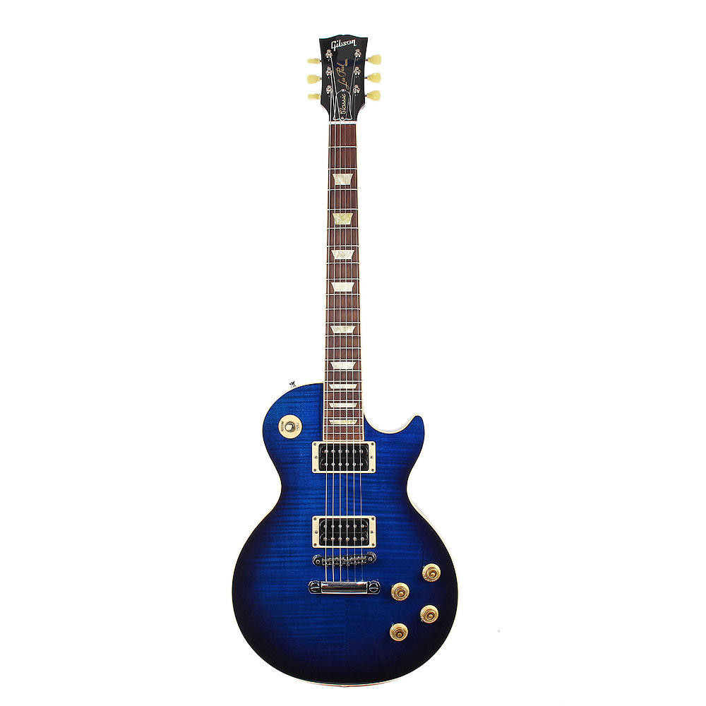2011 Gibson Les Paul Classic Plus in Manhattan Midnight | Cream