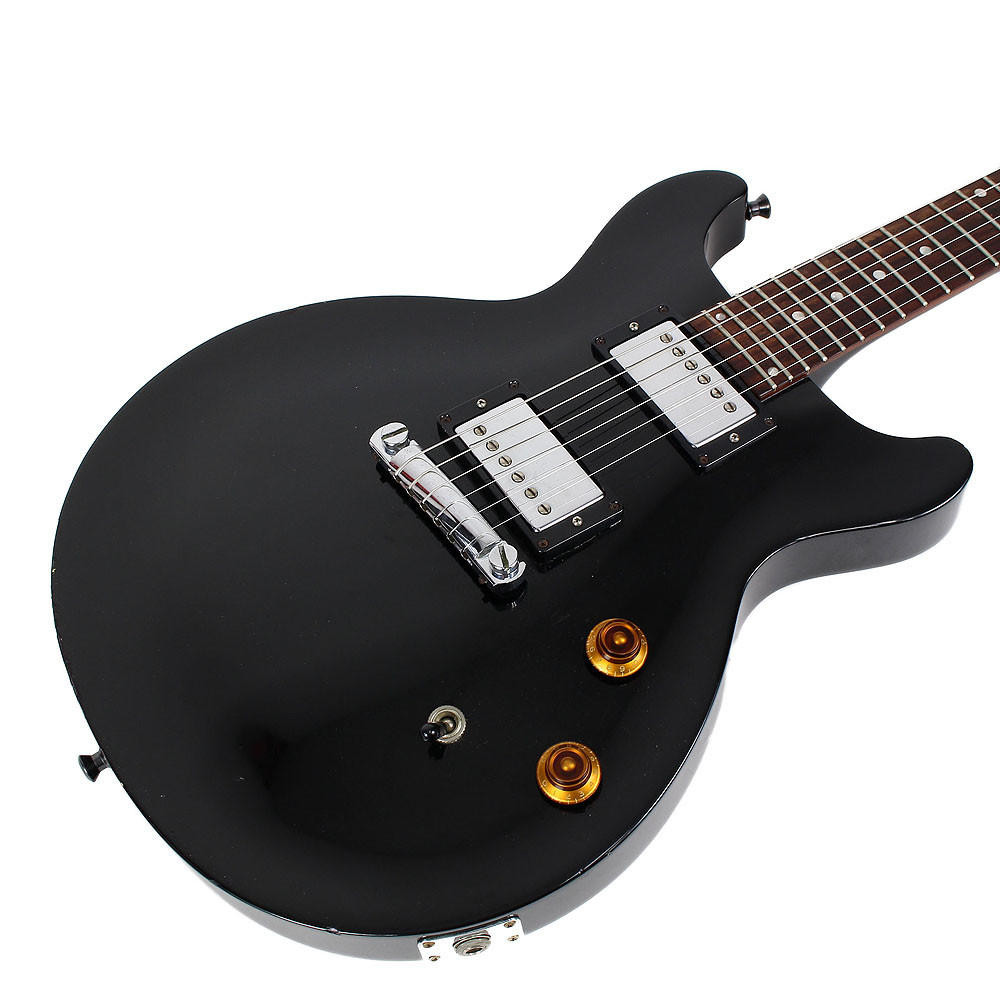 1997 Gibson Les Paul Double Cutaway Studio in Ebony | Cream City Music