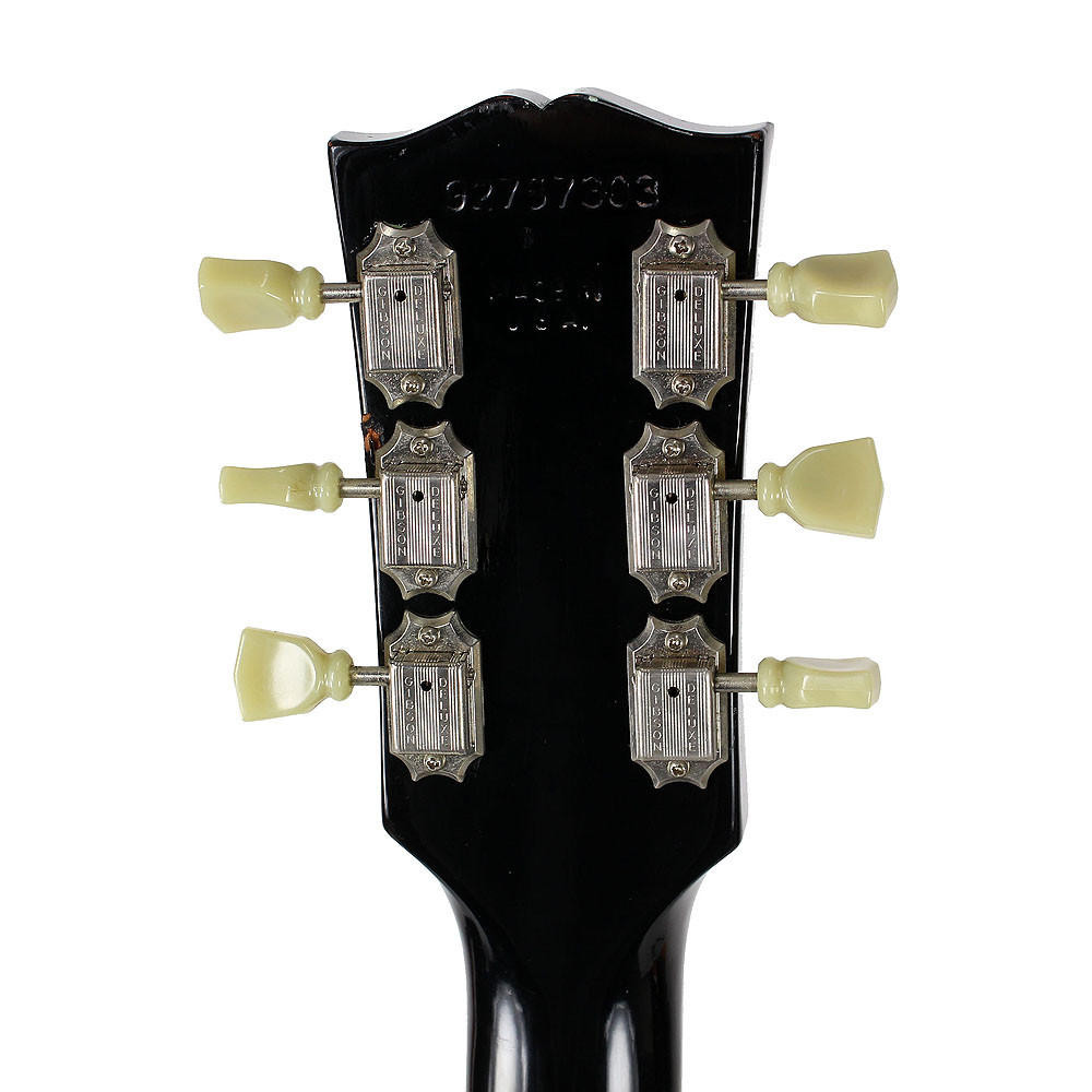 1997 Gibson Les Paul Double Cutaway Studio in Ebony | Cream City Music