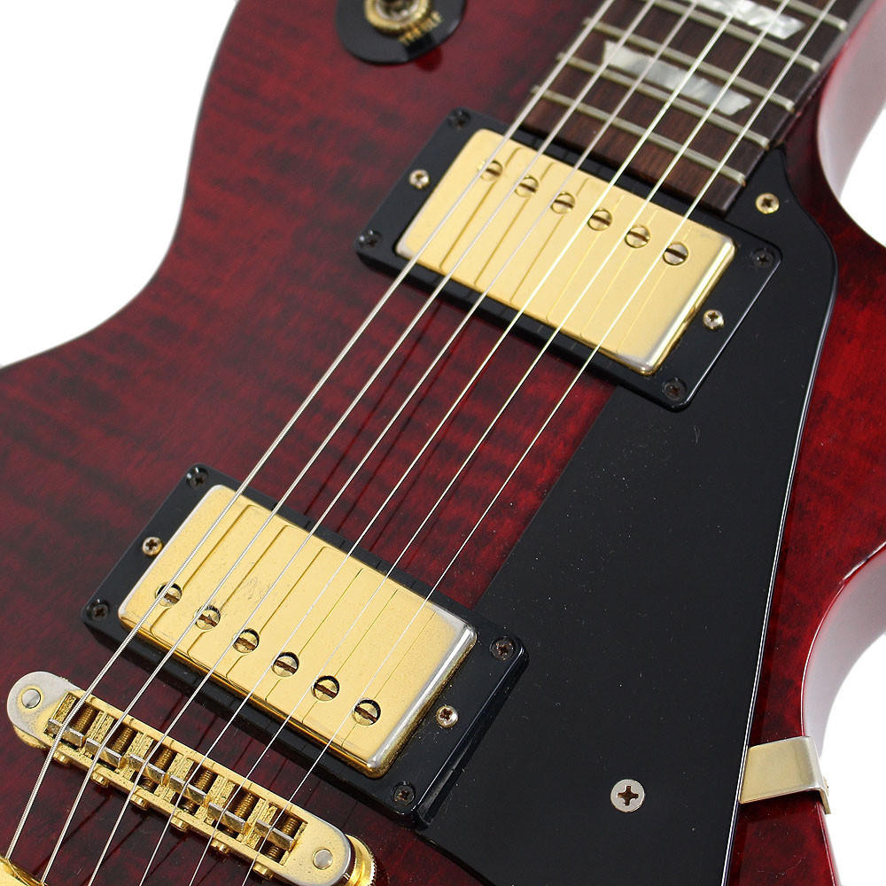 2001 Gibson Les Paul Studio w/ Flame Maple Top in Wine Red | Cream