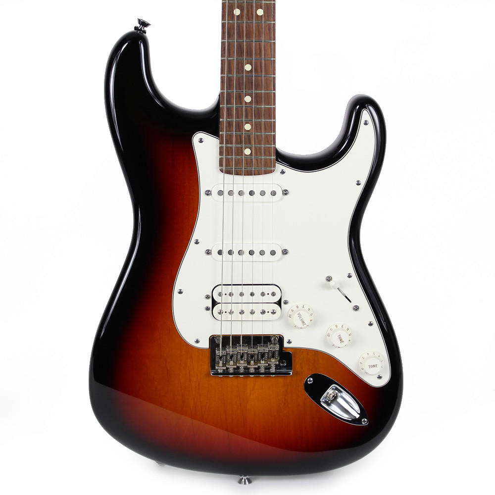2011 Fender American Standard Stratocaster HSS in 3 Tone Sunburst