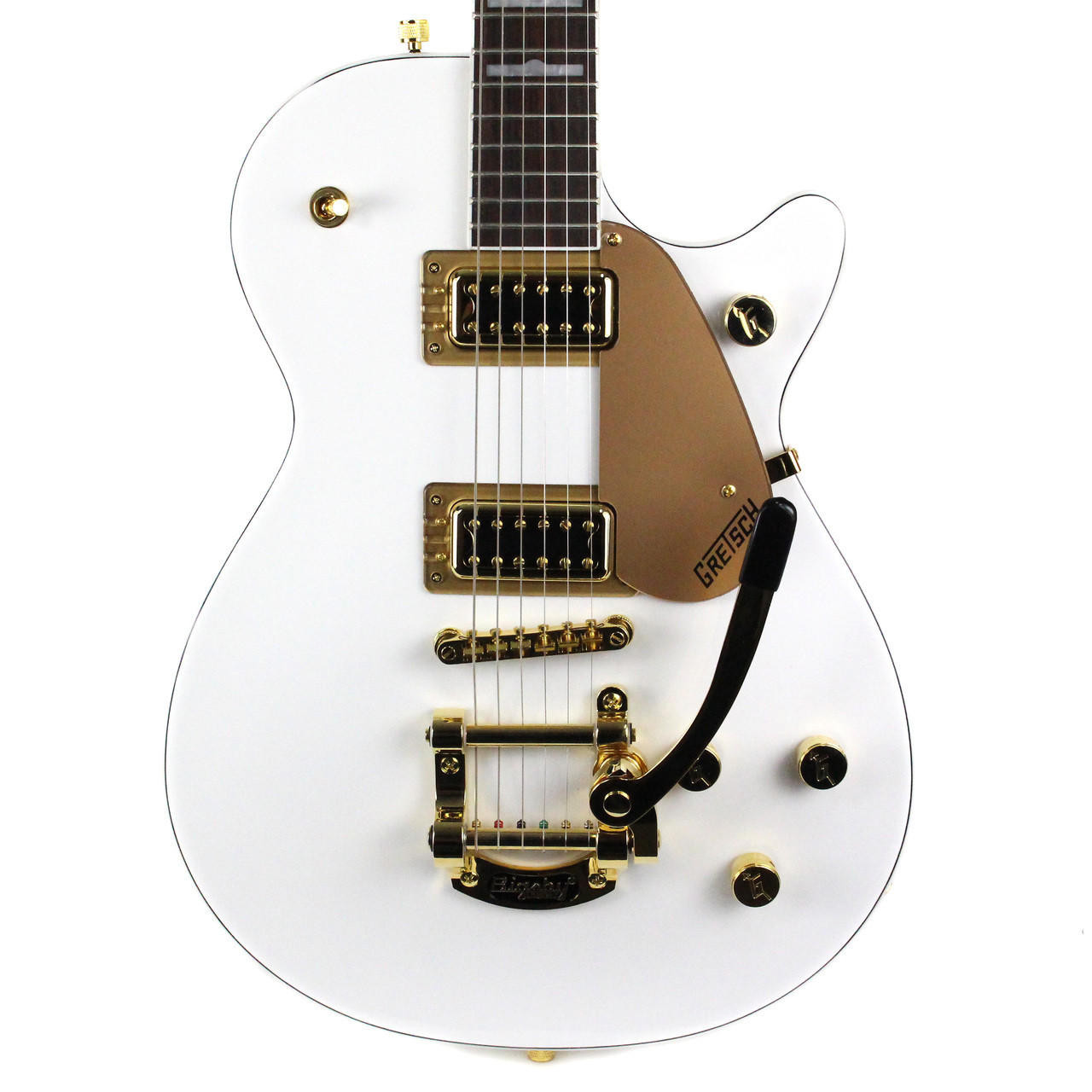 ギター Gretsch G5434TG Limited Edition Pro Jet Gretsch G5434T-LTD Limited Edition Pro Jet in White and Gold
