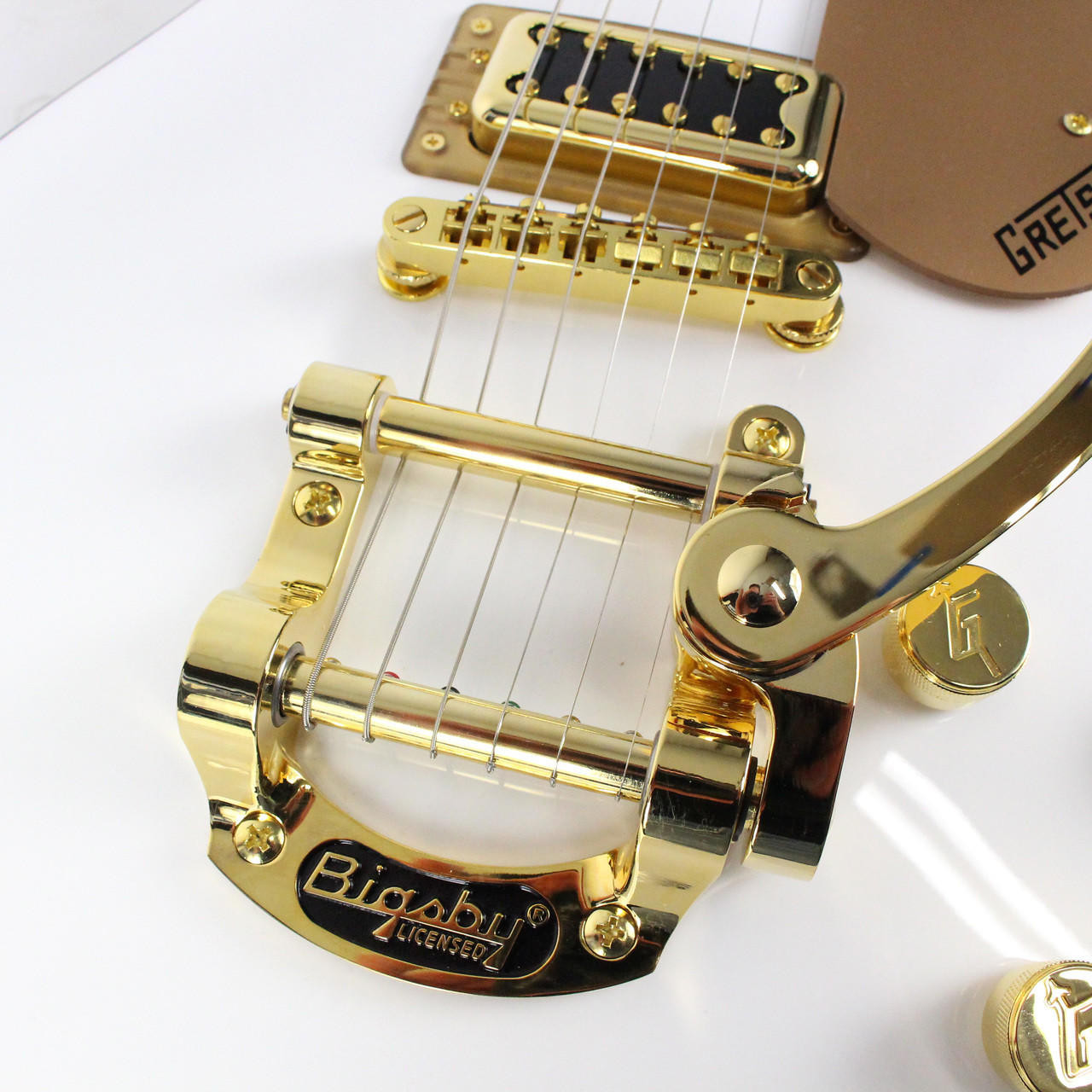 Gretsch G5434T-LTD Limited Edition Pro Jet in White and Gold