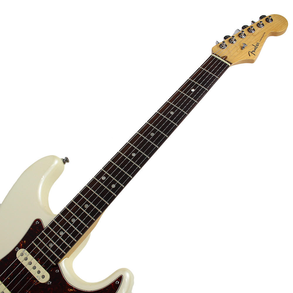 2010 Fender American Deluxe Stratocaster Electric Guitar Olympic