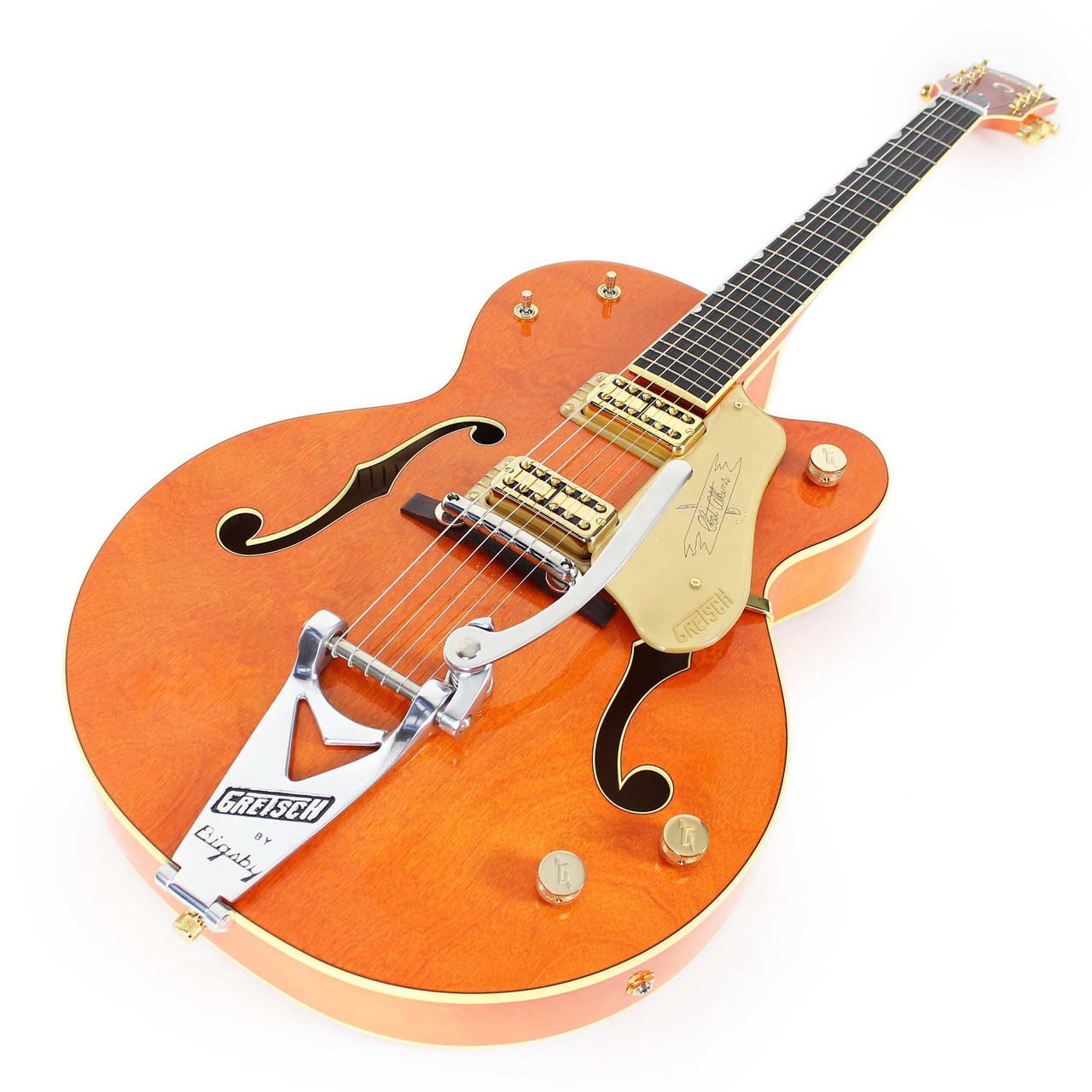 Gretsch G6120-1959LTV Pro Chet Atkins Electric Guitar in Orange