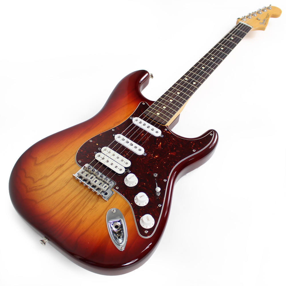 2010 Fender Standard Stratocaster HSS in Sienna Sunburst | Cream