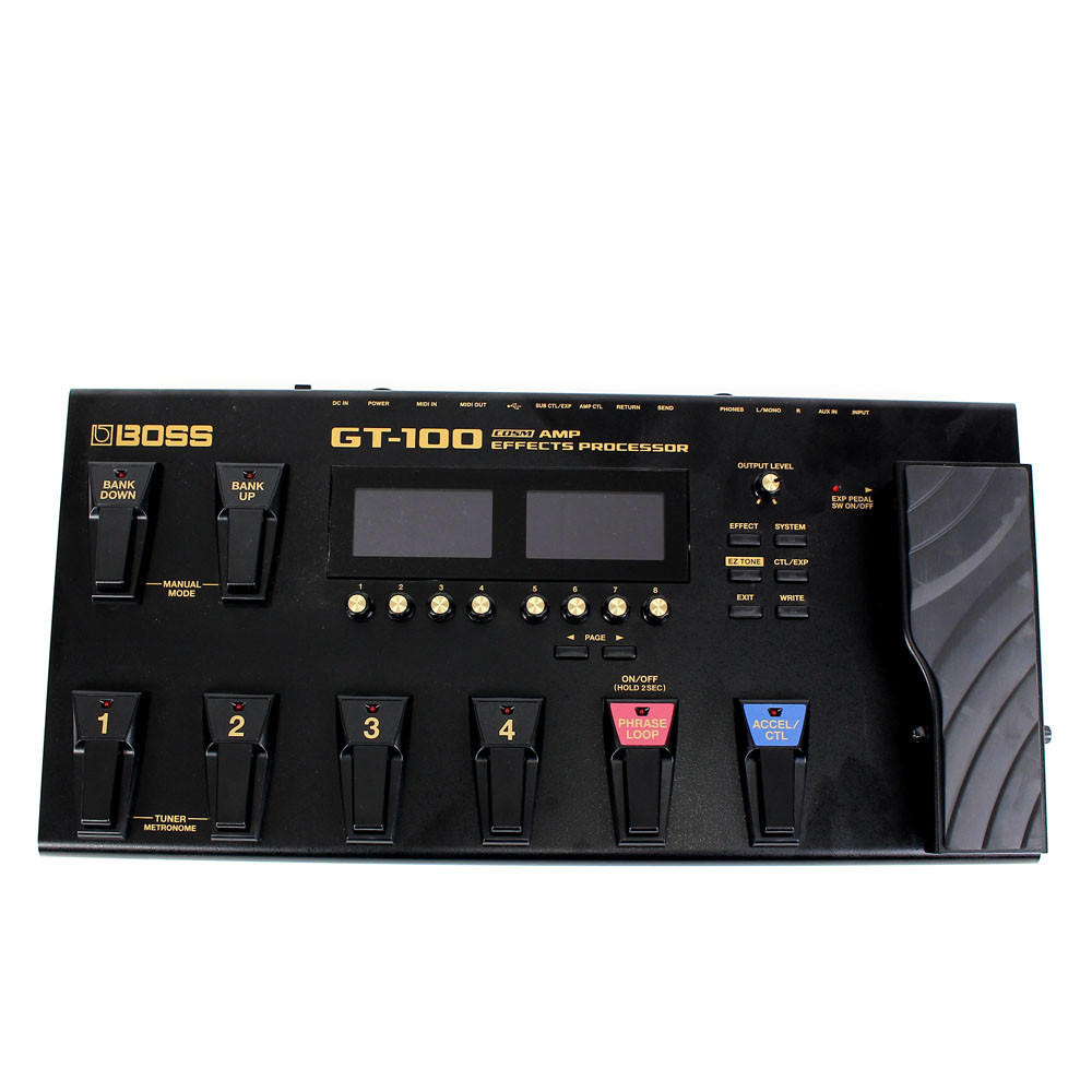 BOSS GT-100 Multi Effects Processor Pedal | Cream City Music