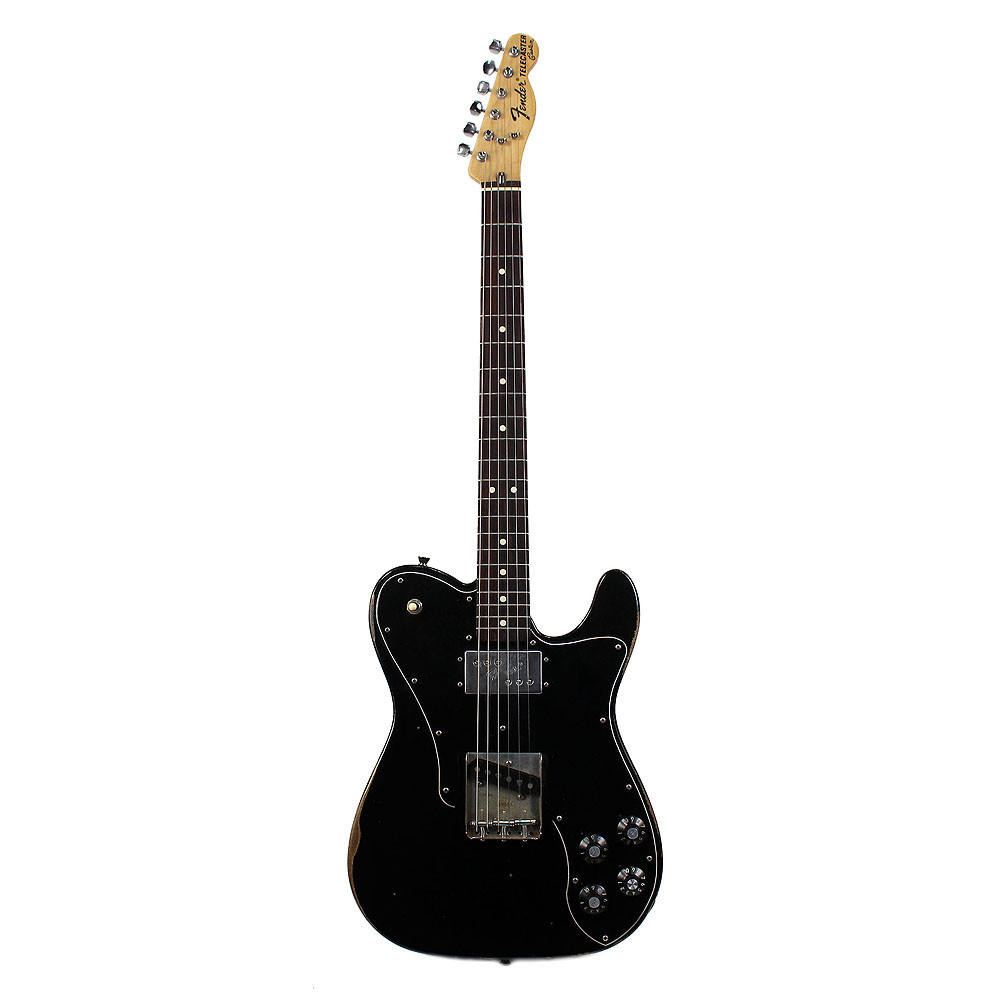 ギター FenderMexico RoadWorn Telecaster Custom 2009 Fender Road Worn '72 Telecaster Custom Electric Guitar Black