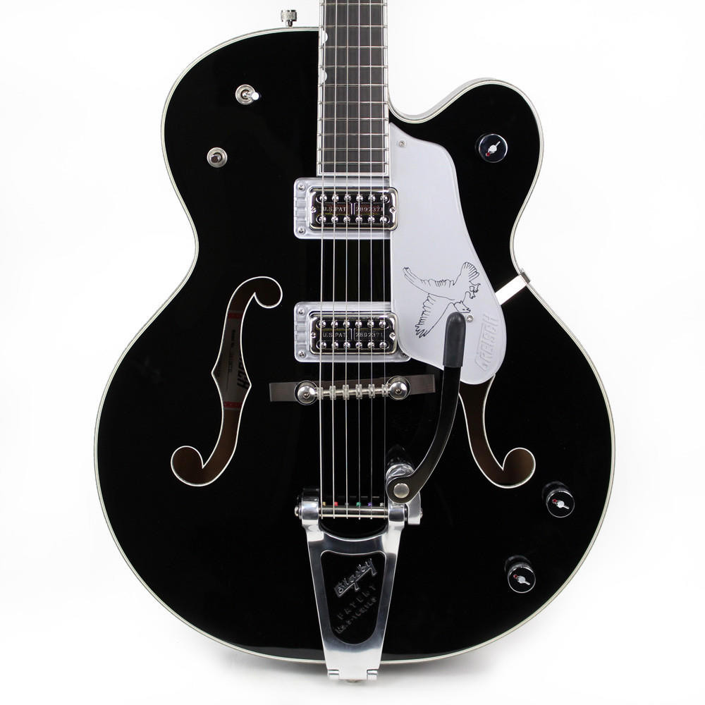 Gretsch G6136TSL Silver Black Falcon with Bigsby & Filtertron's