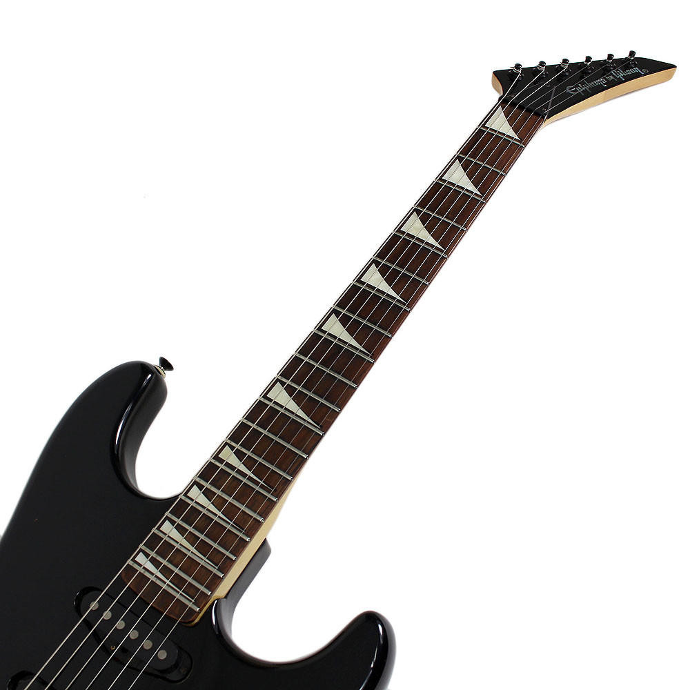 Vintage 1986 Epiphone By Gibson S-600 Electric Guitar Black