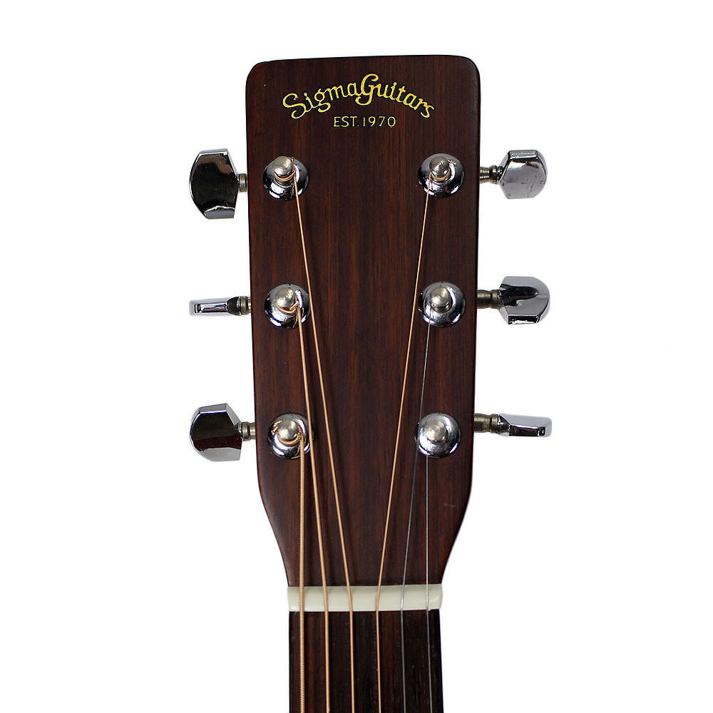 Used Sigma DM-3 Dreadnought Acoustic Guitar in Natural | Cream