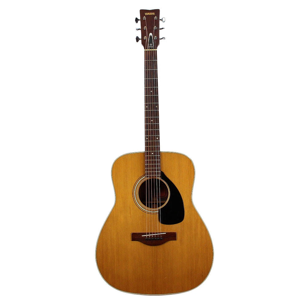 Vintage Yamaha FG-180 Acoustic Guitar Made In Japan Natural Finish 