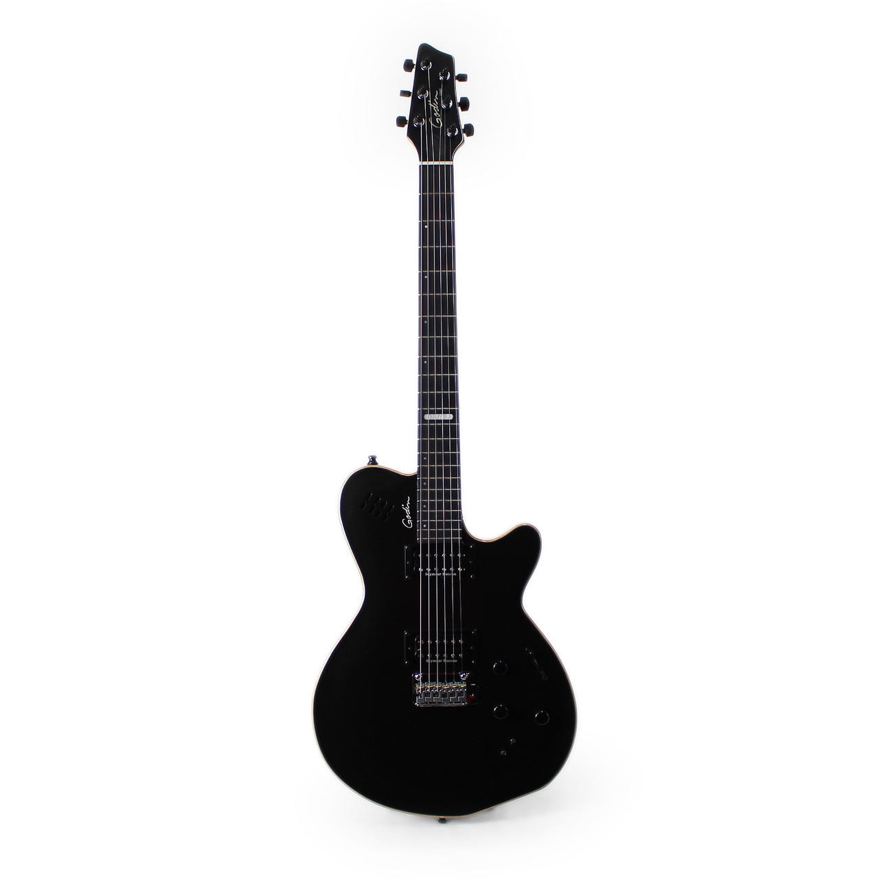Godin LGXT Black Pearl 3 Voice Electric Acoustic Synth Guitar in