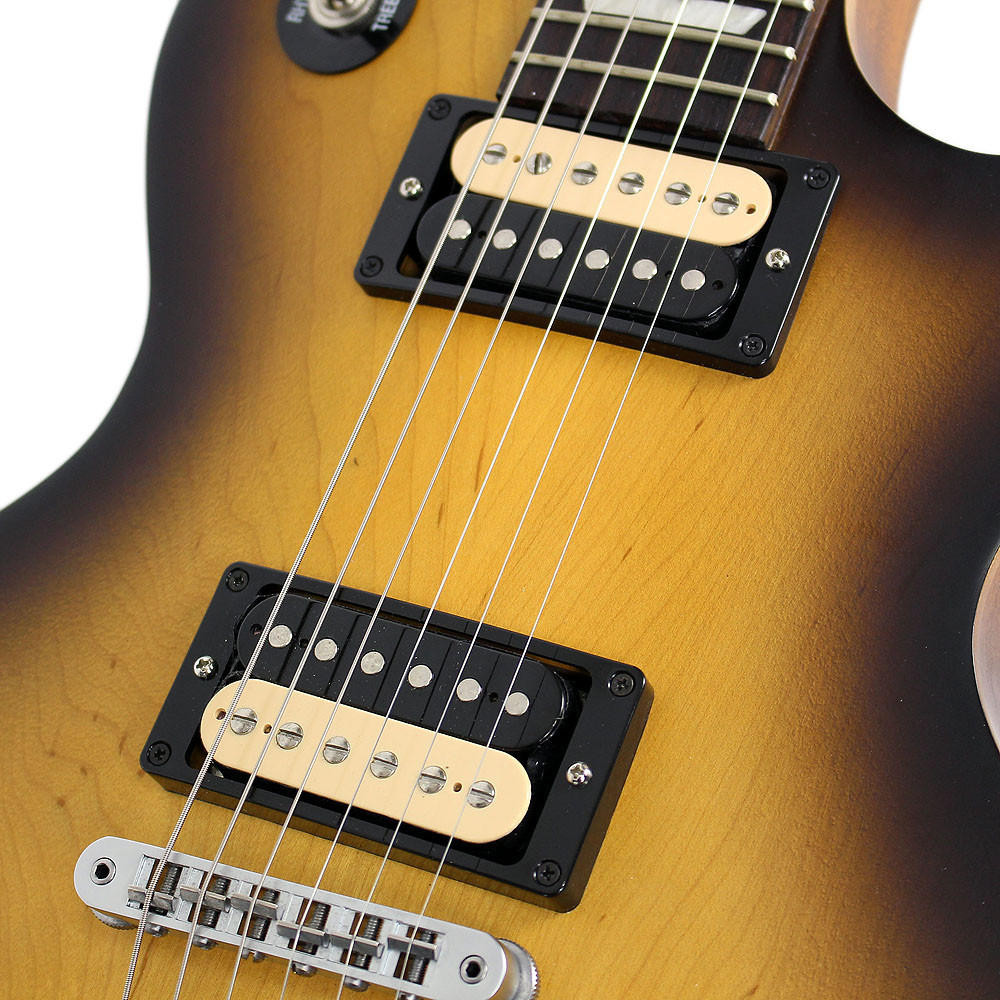 2014 Gibson LPJ Electric Guitar Vintage Sunburst Satin | Cream