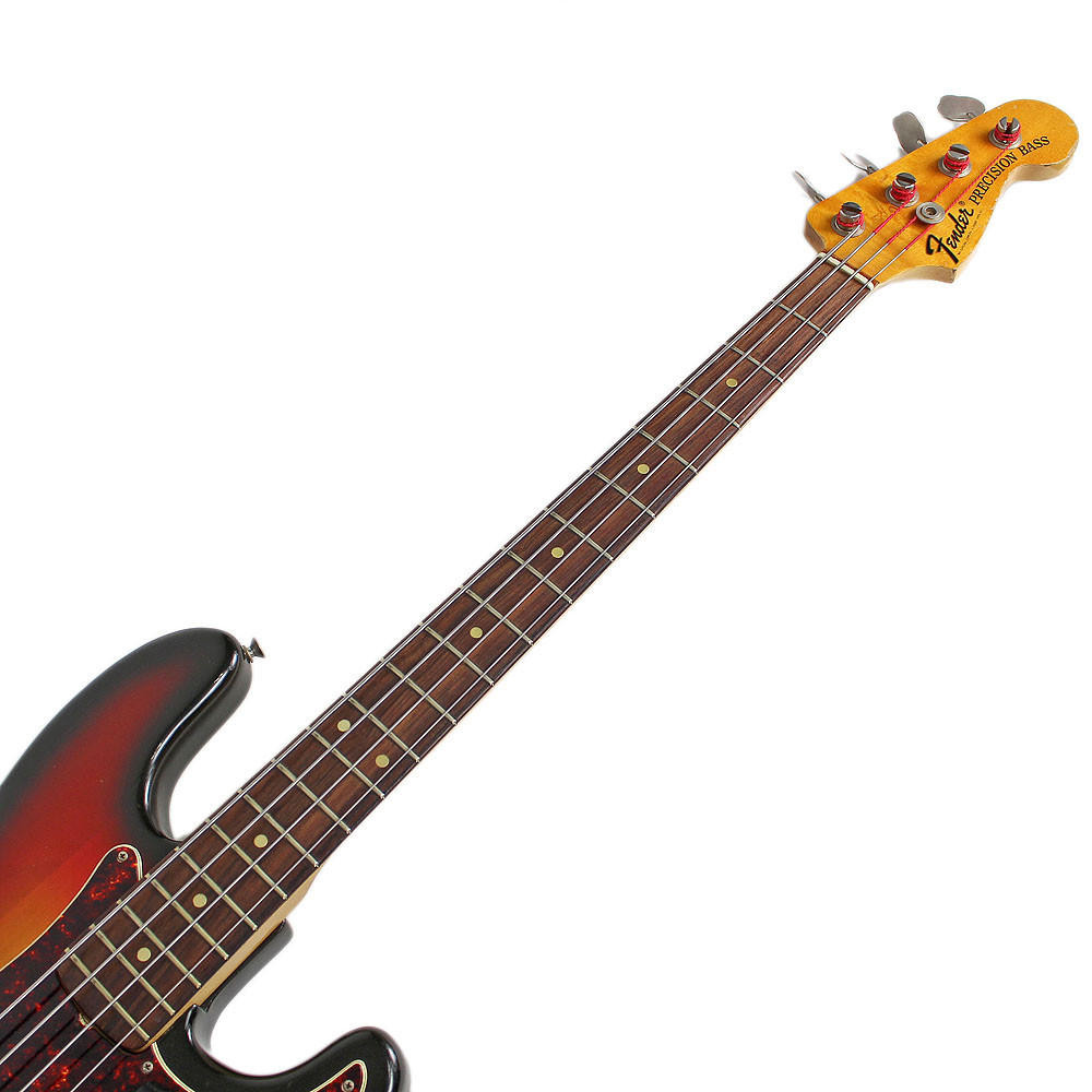Vintage 1972 Fender Precision Bass Sunburst Finish | Cream City Music