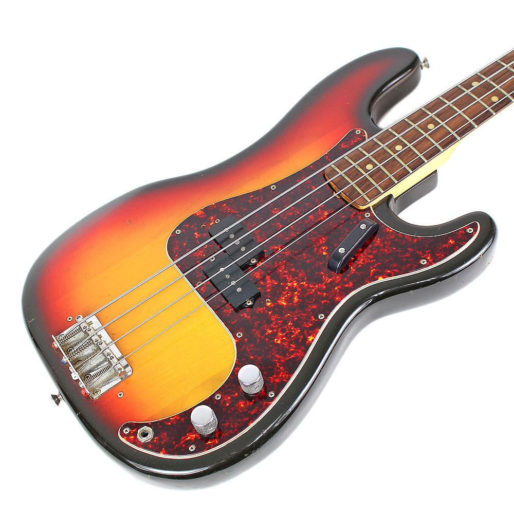 Vintage 1972 Fender Precision Bass Sunburst Finish | Cream City Music