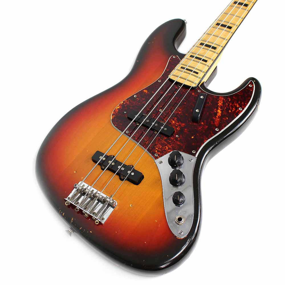Fender Jazz Bass 70'sヴィンテージ Vintage 1970 Fender Jazz Bass Sunburst Finish | Cream City Music