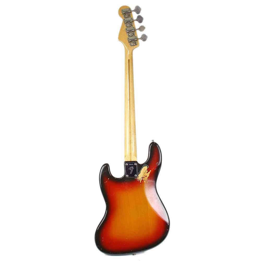 Vintage 1970 Fender Jazz Bass Sunburst Finish | Cream City Music