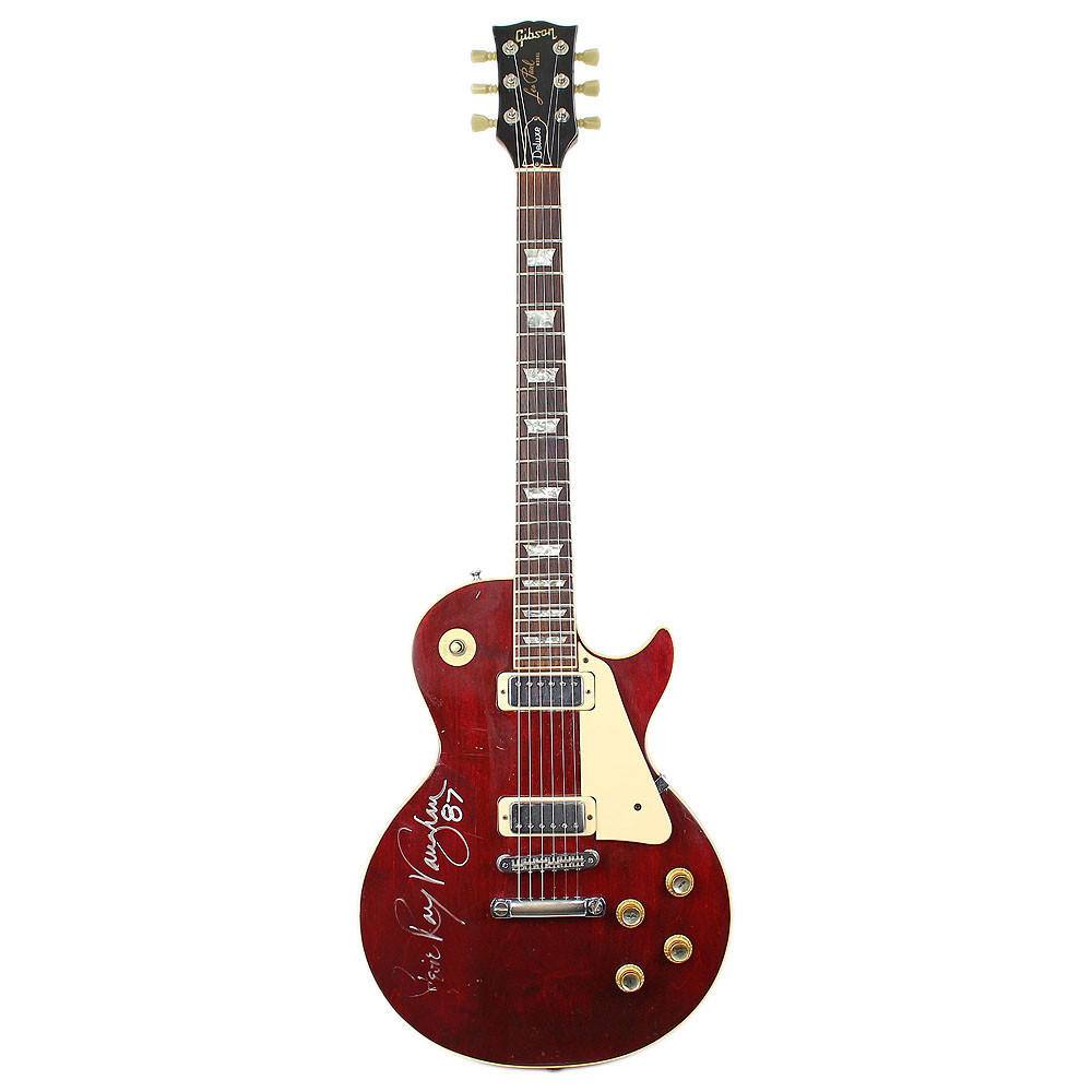 Vintage 1976 Gibson Les Paul Deluxe Electric Guitar Wine Red